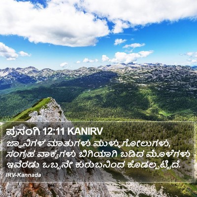 ಪ್ರಸಂಗಿ 12:11 KANIRV Bible Verse Image