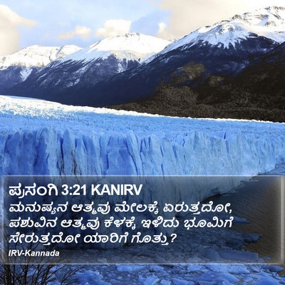 ಪ್ರಸಂಗಿ 3:21 KANIRV Bible Verse Image