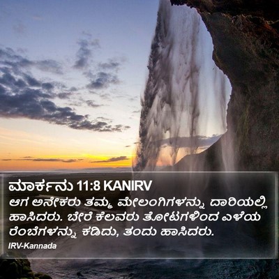 ಮಾರ್ಕನು 11:8 KANIRV Bible Verse Image