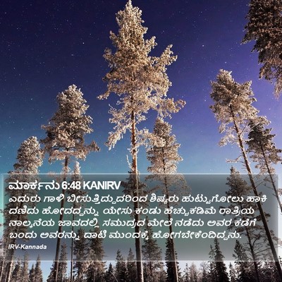 ಮಾರ್ಕನು 6:48 KANIRV Bible Verse Image