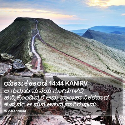 ಯಾಜಕಕಾಂಡ 14:44 KANIRV Bible Verse Image