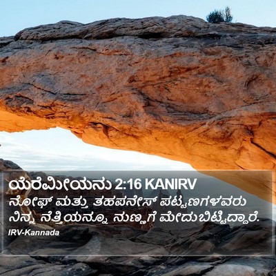 ಯೆರೆಮೀಯನು 2:16 KANIRV Bible Verse Image