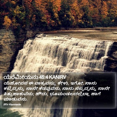 ಯೆರೆಮೀಯನು 45:4 KANIRV Bible Verse Image