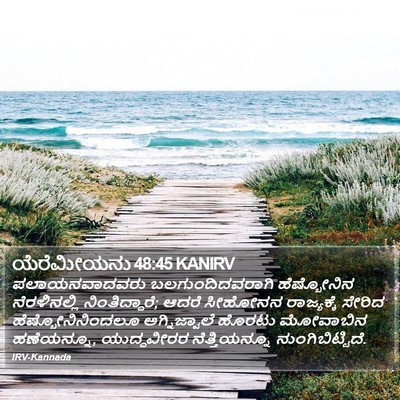 ಯೆರೆಮೀಯನು 48:45 KANIRV Bible Verse Image