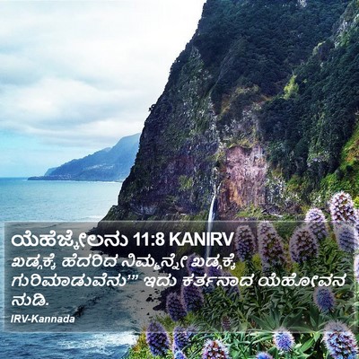 ಯೆಹೆಜ್ಕೇಲನು 11:8 KANIRV Bible Verse Image