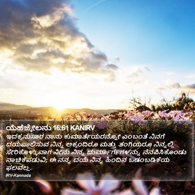 ಯೆಹೆಜ್ಕೇಲನು 16:61 KANIRV Bible Verse Image