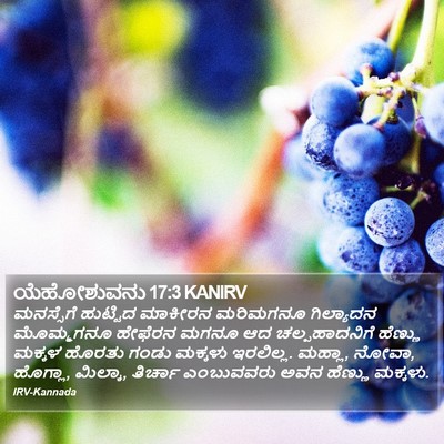 ಯೆಹೋಶುವನು 17:3 KANIRV Bible Verse Image
