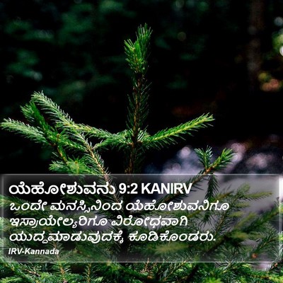 ಯೆಹೋಶುವನು 9:2 KANIRV Bible Verse Image