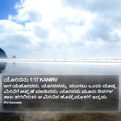 ಯೋನನು 1:17 KANIRV Bible Verse Image