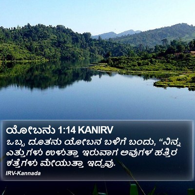 ಯೋಬನು 1:14 KANIRV Bible Verse Image
