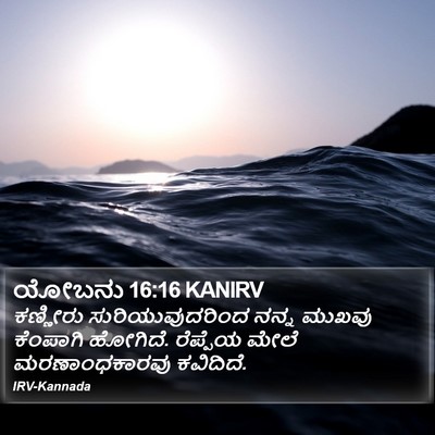 ಯೋಬನು 16:16 KANIRV Bible Verse Image