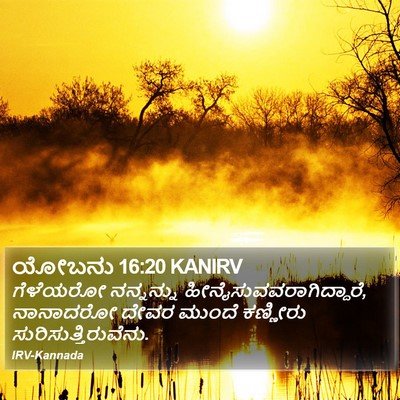 ಯೋಬನು 16:20 KANIRV Bible Verse Image