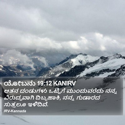 ಯೋಬನು 19:12 KANIRV Bible Verse Image