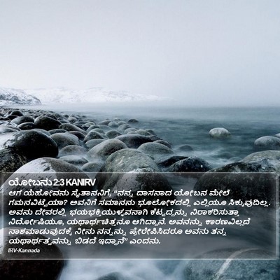 ಯೋಬನು 2:3 KANIRV Bible Verse Image