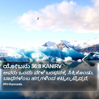 ಯೋಬನು 36:8 KANIRV Bible Verse Image