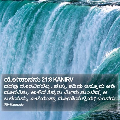 ಯೋಹಾನನು 21:8 KANIRV Bible Verse Image