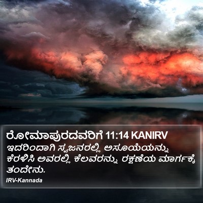 ರೋಮಾಪುರದವರಿಗೆ 11:14 KANIRV Bible Verse Image