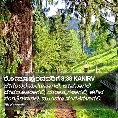 ರೋಮಾಪುರದವರಿಗೆ 8:38 KANIRV Bible Verse Image