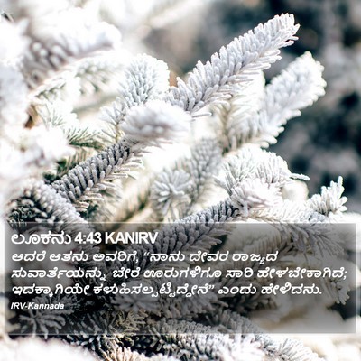 ಲೂಕನು 4:43 KANIRV Bible Verse Image