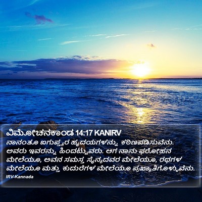 ವಿಮೋಚನಕಾಂಡ 14:17 KANIRV Bible Verse Image
