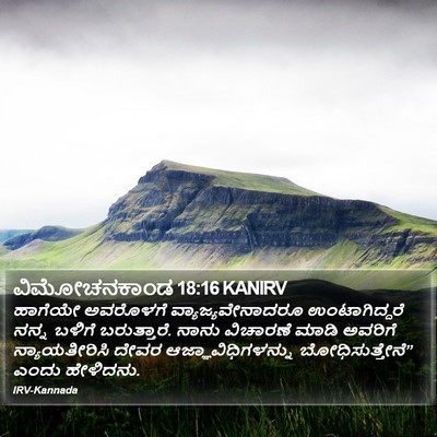ವಿಮೋಚನಕಾಂಡ 18:16 KANIRV Bible Verse Image