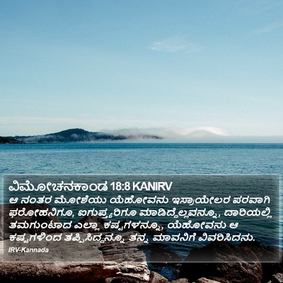ವಿಮೋಚನಕಾಂಡ 18:8 KANIRV Bible Verse Image