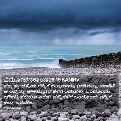ವಿಮೋಚನಕಾಂಡ 26:19 KANIRV Bible Verse Image