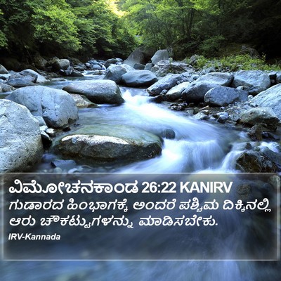 ವಿಮೋಚನಕಾಂಡ 26:22 KANIRV Bible Verse Image