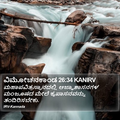ವಿಮೋಚನಕಾಂಡ 26:34 KANIRV Bible Verse Image