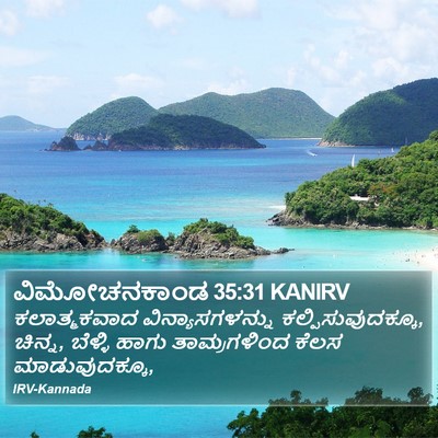 ವಿಮೋಚನಕಾಂಡ 35:31 KANIRV Bible Verse Image