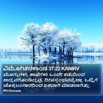 ವಿಮೋಚನಕಾಂಡ 37:22 KANIRV Bible Verse Image