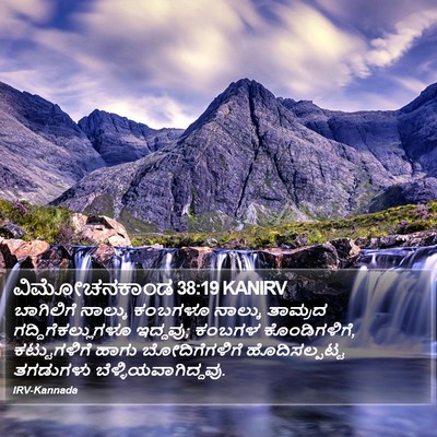 ವಿಮೋಚನಕಾಂಡ 38:19 KANIRV Bible Verse Image