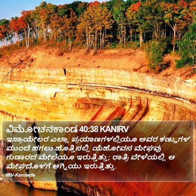 ವಿಮೋಚನಕಾಂಡ 40:38 KANIRV Bible Verse Image