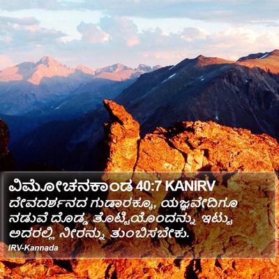 ವಿಮೋಚನಕಾಂಡ 40:7 KANIRV Bible Verse Image