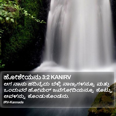 ಹೋಶೇಯನು 3:2 KANIRV Bible Verse Image