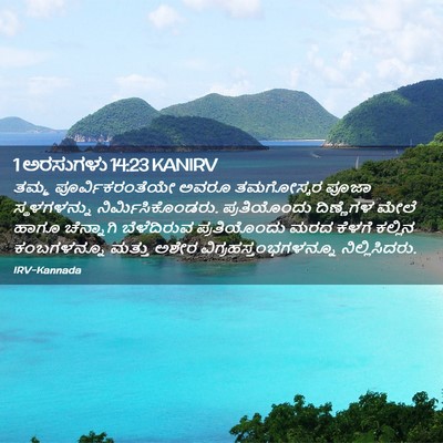 Picture 02 - 1 ಅರಸುಗಳು 14:23 KANIRV - ತಮ್ಮ - Bible Verse Picture