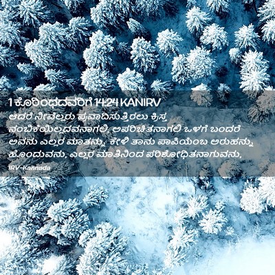 Picture 02 - 1 ಕೊರಿಂಥದವರಿಗೆ 14:24 KANIRV - ಆದರೆ ನೀವೆಲ್ಲರು - Bible Verse Picture