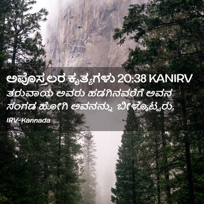 Picture 02 - ಅಪೊಸ್ತಲರ ಕೃತ್ಯಗಳು 20:38 KANIRV - ತರುವಾಯ ಅವರು - Bible Verse Picture