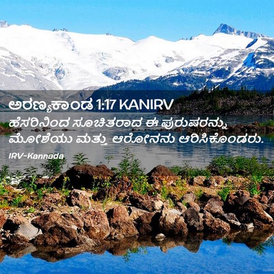Picture 02 - ಅರಣ್ಯಕಾಂಡ 1:17 KANIRV - ಹೆಸರಿನಿಂದ - Bible Verse Picture