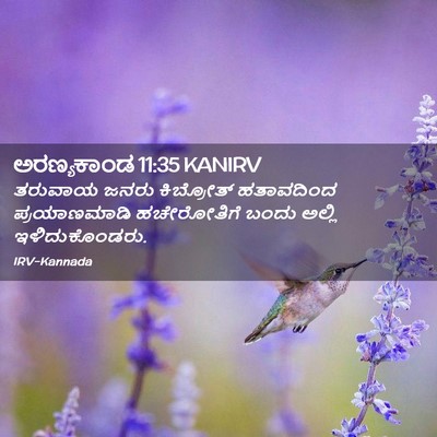 Picture 02 - ಅರಣ್ಯಕಾಂಡ 11:35 KANIRV - ತರುವಾಯ ಜನರು - Bible Verse Picture