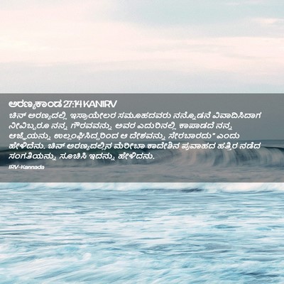Picture 02 - ಅರಣ್ಯಕಾಂಡ 27:14 KANIRV - ಚಿನ್ ಅರಣ್ಯದಲ್ಲಿ - Bible Verse Picture