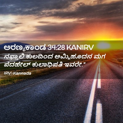 Picture 02 - ಅರಣ್ಯಕಾಂಡ 34:28 KANIRV - ನಫ್ತಾಲಿ ಕುಲದಿಂದ - Bible Verse Picture