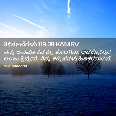 Picture 02 - ಕೀರ್ತನೆಗಳು 119:39 KANIRV - ನನ್ನ ಅವಮಾನವನ್ನು - Bible Verse Picture