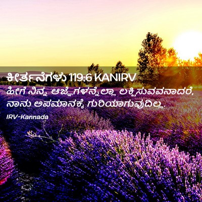 Picture 02 - ಕೀರ್ತನೆಗಳು 119:6 KANIRV - ಹೀಗೆ ನಿನ್ನ - Bible Verse Picture