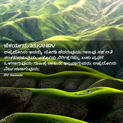 Picture 02 - ಜೆಕರ್ಯನು 9:5 KANIRV - ಅಷ್ಕೆಲೋನು ಇದನ್ನು - Bible Verse Picture