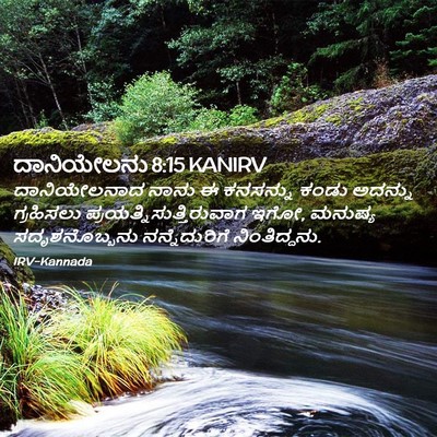 Picture 02 - ದಾನಿಯೇಲನು 8:15 KANIRV - ದಾನಿಯೇಲನಾದ ನಾನು ಈ - Bible Verse Picture