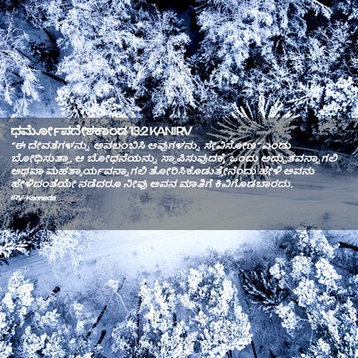 Picture 02 - ಧರ್ಮೋಪದೇಶಕಾಂಡ 13:2 KANIRV - “ಈ ದೇವತೆಗಳನ್ನು - Bible Verse Picture