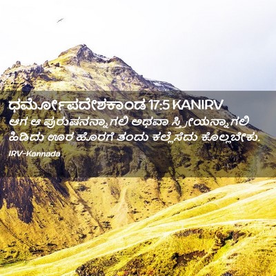 Picture 02 - ಧರ್ಮೋಪದೇಶಕಾಂಡ 17:5 KANIRV - ಆಗ ಆ - Bible Verse Picture