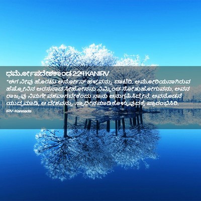 Picture 02 - ಧರ್ಮೋಪದೇಶಕಾಂಡ 2:24 KANIRV - “ಈಗ ನೀವು ಹೊರಟು - Bible Verse Picture
