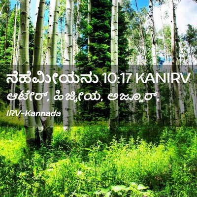 Picture 02 - ನೆಹೆಮೀಯನು 10:17 KANIRV - ಆಟೇರ್, ಹಿಜ್ಕೀಯ, - Bible Verse Picture